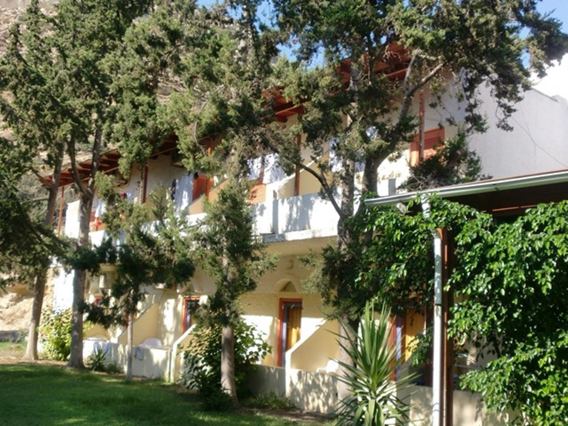 Aussenanlage Matala residence